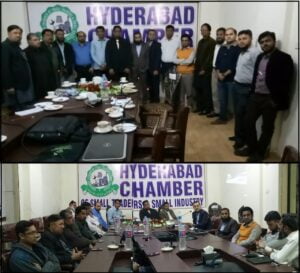 Read more about the article First Meetup with Hyderabad Chamber of Small Industries