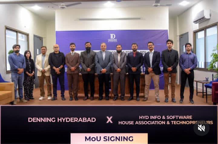 You are currently viewing MoU signing between HiSHA and Denning University